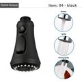 04 Black,Kitchen Faucet Sprayer Nozzle Pull Out Shower,Kitchen Accessories: 