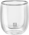 ZWILLING SORRENTO 2 PIECE DOUBLE WALLED ESPRESSO GLASS SET: 