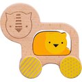 Petit Collage Wooden Push Along Lion Toy (Toy): Petit Collage
