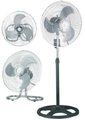 Goldair Pedestal High Velocity 3 In 1 Floor Fan (45cm): 