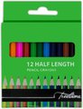 Treeline Half Length Pencil Crayons (Set of 12)(Pack of 12): 