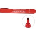 Collosso Bullet Point Permanent Marker (Red)(Box of 10): 