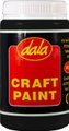 Dala Craft Paint - 20 Black (250ml): 