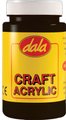 Dala Craft Acrylic - 4 Black (250ml): 