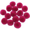 Dala Craft Pom Poms - Magenta (40mm)(6 Pack): 
