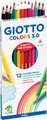Giotto Colors 3.0 Colour Pencils (12 Pieces): 