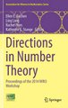 Directions in Number Theory - Proceedings of the 2014 WIN3 Workshop (Hardcover, 1st ed. 2016): Ellen E Eischen, Ling Long,...