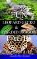 Fun Leopard Gecko and Bearded Dragon Facts for Kids 9-12 (Hardcover): Jacquelyn Elnor Johnson
