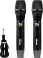 Gemini GMU M200 Dual Rechargeable UHF Wireless Microphone System: 