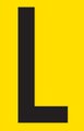 Tower Adhesive Letter Sign - L (Large: 55x90mm): 