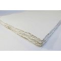 Khadi White Rag Landscape Paper - Rough (320gsm)(350mm x 700mm): 