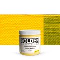 Golden Heavy Body Acrylic Paint (236ml Pot)(Benzimidazolone Yellow Medium III): 
