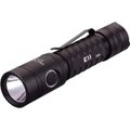 Powertac E11 Rechargeable Flashlight (1250 Lumens)(216m Throw)(Black): 