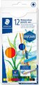 Staedtler Design Journey Watercolour Pencil Crayons (12 Pencils x 10 Packs): 