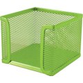 SDS M400 Wire Mesh Metal Cube Holder (Green): 