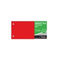 Treeline Bright File Divider - Red (230x120mm)(Pack of 50): 