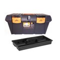 Big Jim Toolbox Stackable Black 48cm: 