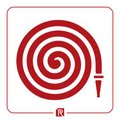 Redfern Fire Hose Sign (150x150mm): 