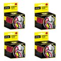 MX Kinesio Tape (5cm x 5m)(Red)(Pack of 4): 