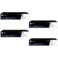 HP 117A Original Toner Cartridge Multipack (Black, Cyan, Magenta, Yellow): 