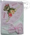 Happy Bear Hooded Towel & Facecloth: 