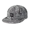 Bandana Low Profile Snapback Cap - Black Beauty: 