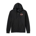 Men's Bar & Shield Zip-Up Hoodie - 4XL: 