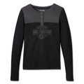 Women's Timeless Long Sleeve Henley - L: 