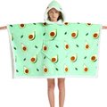 Iconix Kids 2-in-1 Hooded Poncho Blanket (Avocado): 