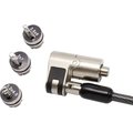RCT Keyed 3-in-1 Notebook Security Lock: 