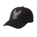 Embellished Eagle Baseball Cap: 