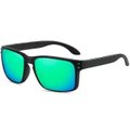 UV Protected Polarized Square Sport Sunglasses for Men - Green: 