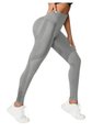 Rejuvist Fitness High-Stretch Ladies' Leggings (Grey , Large): 