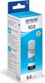 Epson 103 Ecotank Cyan Ink Bottle (65ml): 
