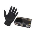 Black Nitrile Gloves - Box of 100 - Large: 