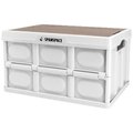 Deli Folding Storage Box 30L/41.5x28.5x23CM - White: 