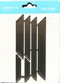 Kamei Cutting Dies - Geometric Shapes (115 x 115mm): 