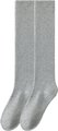 Women Thermal Winter Long Socks - Pack of 6, Light Grey: 