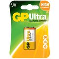 GP Ultra Alkaline 9V Battery: 