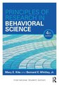 Principles of Research in Behavioral Science - International Student Edition (Paperback, 4th New edition): Bernard E. Whitley...