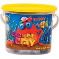 Teddy Clever Clay - Assorted Colours Bucket (125g Bucket): 