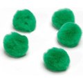 Dala Craft Pom Poms - Green (40mm)(6 Pack): 