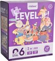 Mideer - Level Up Jigsaw Puzzles Level 6 Forest Fantasy (2-In-1): 