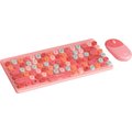 Alcatroz JellyBean A3000 Wireless and Bluetooth Combo (Crayon Pink): 