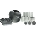 FHI Heat Runway IQ Kit - Rapid Heating Base | 4x Small/Medium/Large Rapid Hot Rollers | 12x Grip Clips: 