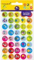 Tower Fun Alphabet Stickers (2 Sheets) - 80 Stickers: 