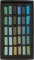 Terry Ludwig Soft Pastel Set : 30 Cool Greens Pastels: 