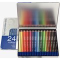 Royal Talens Van Gogh Colour Pencils in Metal Tin (Set of 24): 