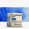 Jackson's Artist Watercolour Paint - Ultramarine Deep (Half Pan): 