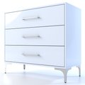 BAM! NY High Gloss Dressing Table (900)(White): 